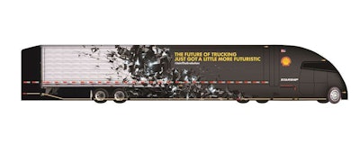 A rendering of AirFlow’s plan for its StarShip concept truck.