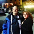 Shapiro-Landman and her husband, Randy, on well-deserved R&R.