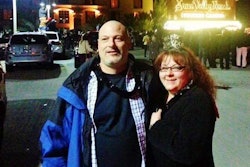 Shapiro-Landman and her husband, Randy, on well-deserved R&R.