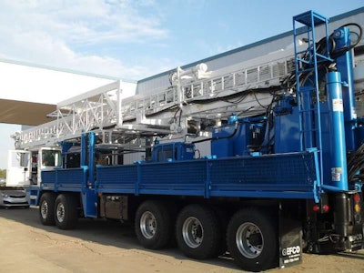 Driving a relatively short distance of 240 miles seemed much longer in this Gefco hammer drill, but getting the $1.5 million piece of equipment to the oil fields is what Danny does. “It’s never boring, that’s for sure,” he says.