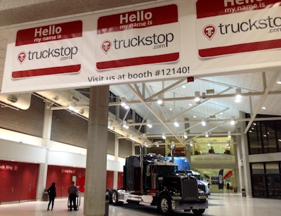 Internet Truckstop banner at MATS2015