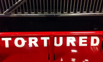 This No. 54 “Team Tortured” truck will be piloted in the series by race driver Brad Klemmenson of Blooming Prairie, Minn.