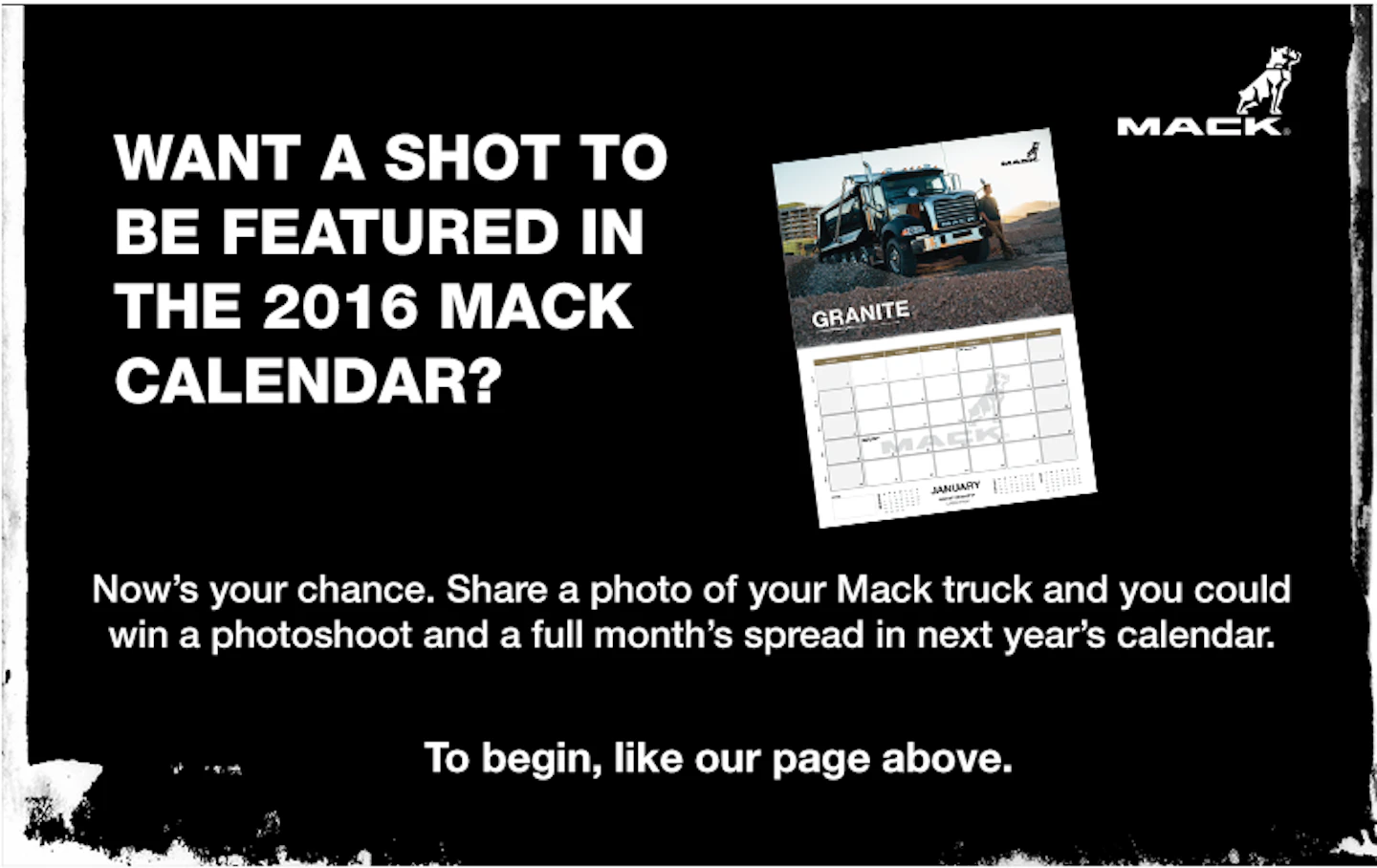 Mack Taking Customer Submissions For 16 Calendar Overdrive
