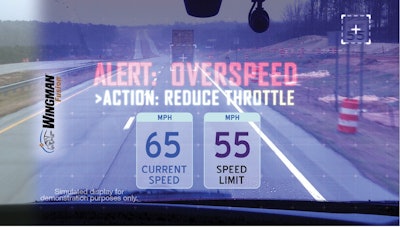 Simulation of Fusion's Exclusive Overspeed Alert