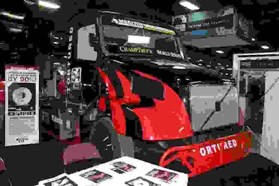 Minimizer will be racing two trucks in the 2015 series. Showing at Mid-America this week was its Team Tortured No. 54 racer. Click here to see more photos of the truck from the show.