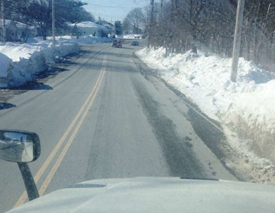 So. Much. Snow. “Nowhere to put it.” Trucking through Boston with BK Trucking in the prior dashcam and corner shots from this operator.