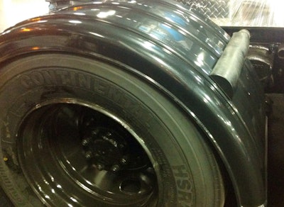 Known for its fenders, Minimizer has another rig in the running with “Team Tested,” piloted by Trevor Kruckeberg, a commercial driver who’s hauled Minimizer training and innovation trailers in the past.