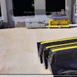 Catch a brief vid of the hand-unload of, um, dock parts via a post on the George & Wendy Show Facebook page.
