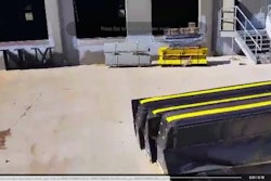 Catch a brief vid of the hand-unload of, um, dock parts via a post on the George & Wendy Show Facebook page.