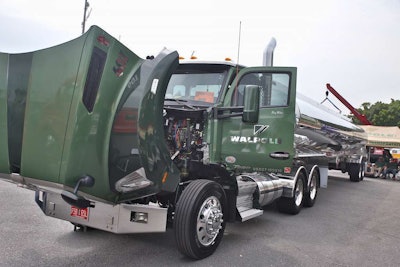 Michael LeCrenier’s 2014 Kenworth T880 won Best of Show, Working Combo.