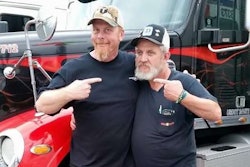 George and the “Rookie” Bill .. in front of “The Precious”