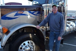 For Tony LaFontaine, entering his 1993 Peterbilt 379 in the PKY contest is a novel “way to spend my spring break this year.” He farms and hauls agriculture products out of Decatur, Ind.