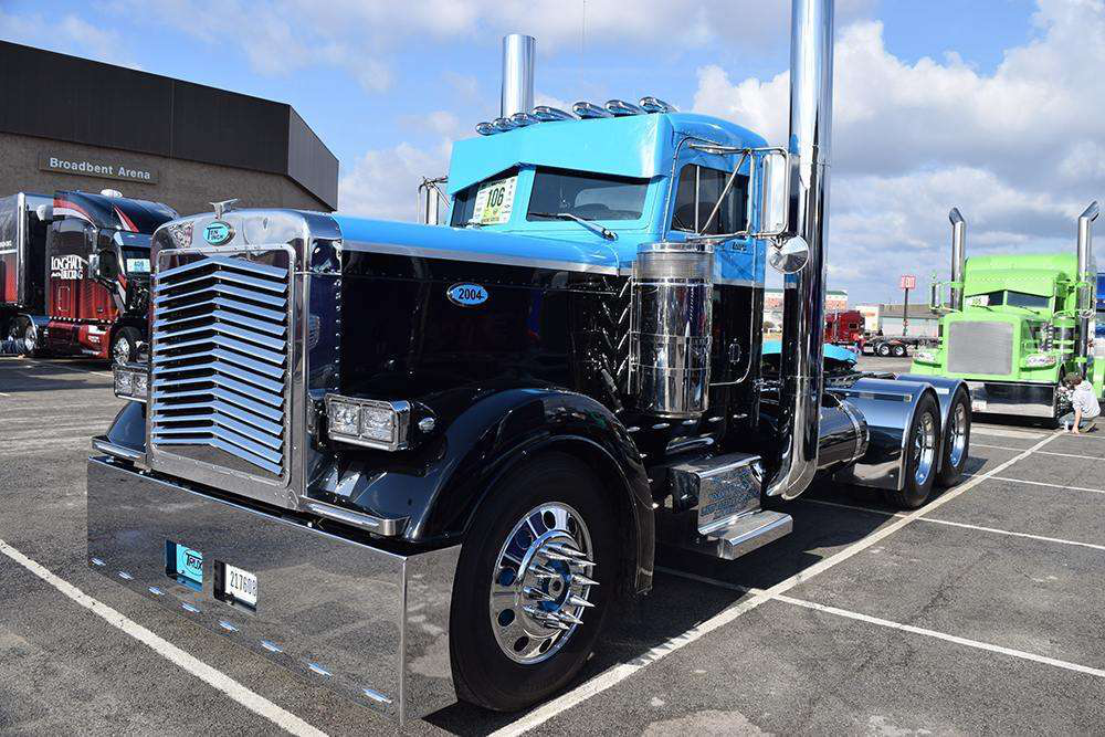 peterbilt gangster visor