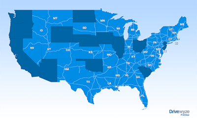 Drivewyze is operational in 35 states and approximately 567 service sites.
