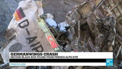 Germanwings crash 2nd black box