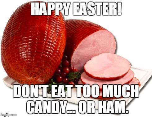 Happy Easter ham