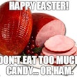 Happy Easter ham