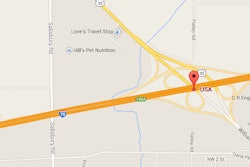 I-70 WB and US 35 in Indiana