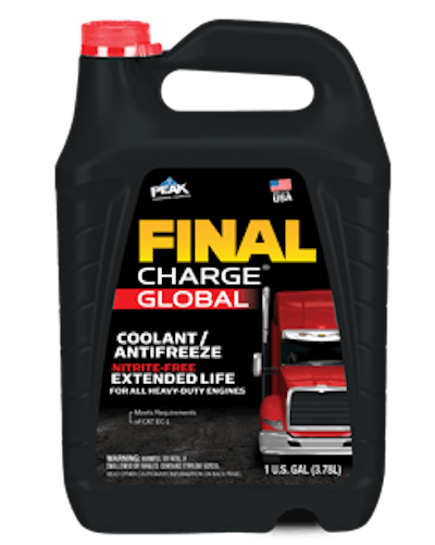 Peak Final Charge Global Extended Life Coolants