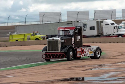 Jupiter Motorsports' Ricky 'Rude' Proffitt's No. 14 Peterbilt 379