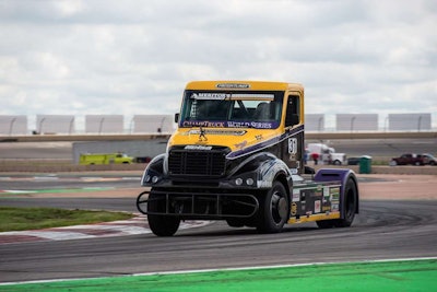The No. 31 ChampTruck Freightliner