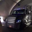 First autonomous truck