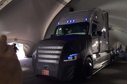 First autonomous truck