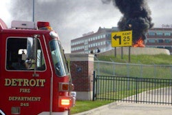 I-75 tanker fire in Detroit