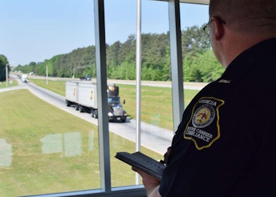 Lieutenant Lee Robertson GA scales