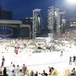 Panaroma from the Ohio State horseshoe, Rolling Stones concert | photo by George Parker