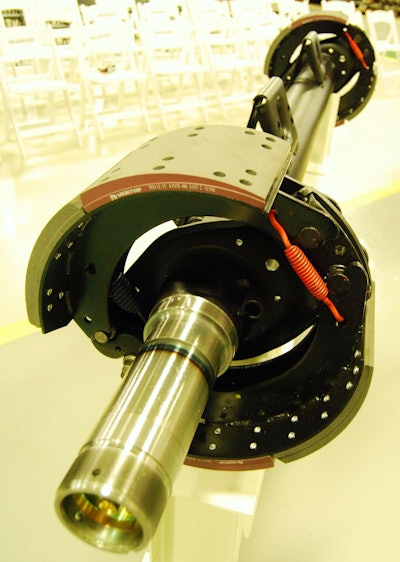 Meritor's commemorative 10 millionth trailer axle