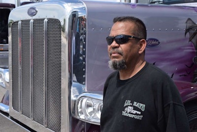 Ray Rodriquez post-polish at SuperRigs.
