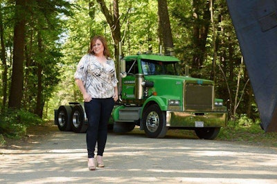 Amy McGrath founded a truck club that has its first show this month in Westfield, Massachusetts.