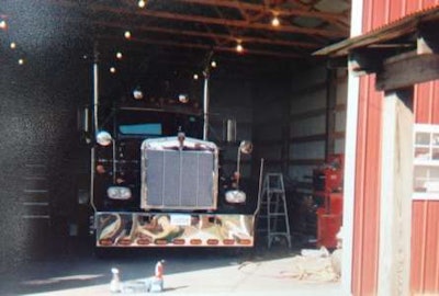 Old KW in barn