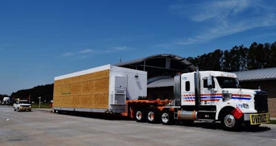 Overdrisize load at GA weigh station