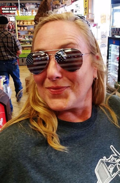 Wendy with patriotic shades ediit