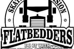 flatbedders skateboard graphic
