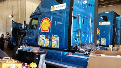 Shell Rotella says it has conducted more than 60 million miles of real-world testing with its CK-4 lubricant and more than 50 million miles of testing with its FA-4 product.