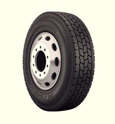Bridgestone Bandag B760 FuelTech tandem retread
