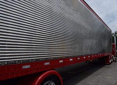 Of the stainless skin on the van trailer, owner Miller says the Great Dane salesman who worked with him on spec’ing it noted the unit might be the most expensive van he’d ever sold. Such investment comes with positives beyond the show-quality look. After 10 years of work, Miller says, “it will look just like that.”