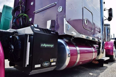 Dynasys APU on David McDaniel truck
