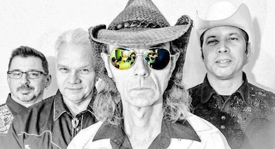 Singer-songwriter Erich McMann and his band