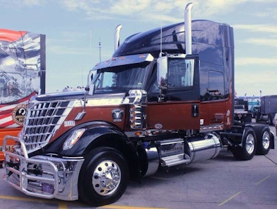 2016 International Lonestar owned by Vincent & Della Panell of Cleveland, Texas