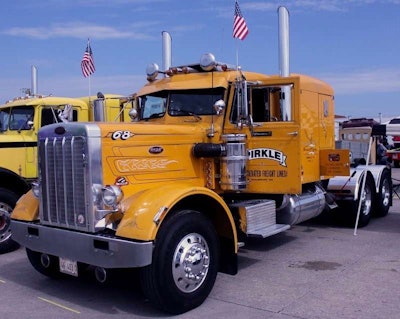 1968 Peterbilt owned by Thomas McCaffrey of Evansville, Wisc.