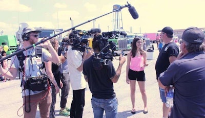 Kaleigh Rogers, a reporter for Vice News, was at the show with a film crew.