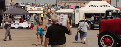 Friday was a warm one at the Jamboree