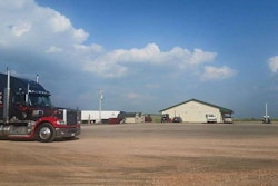 Precious in the parking lot