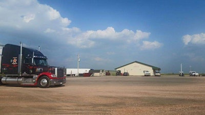 Precious in the parking lot