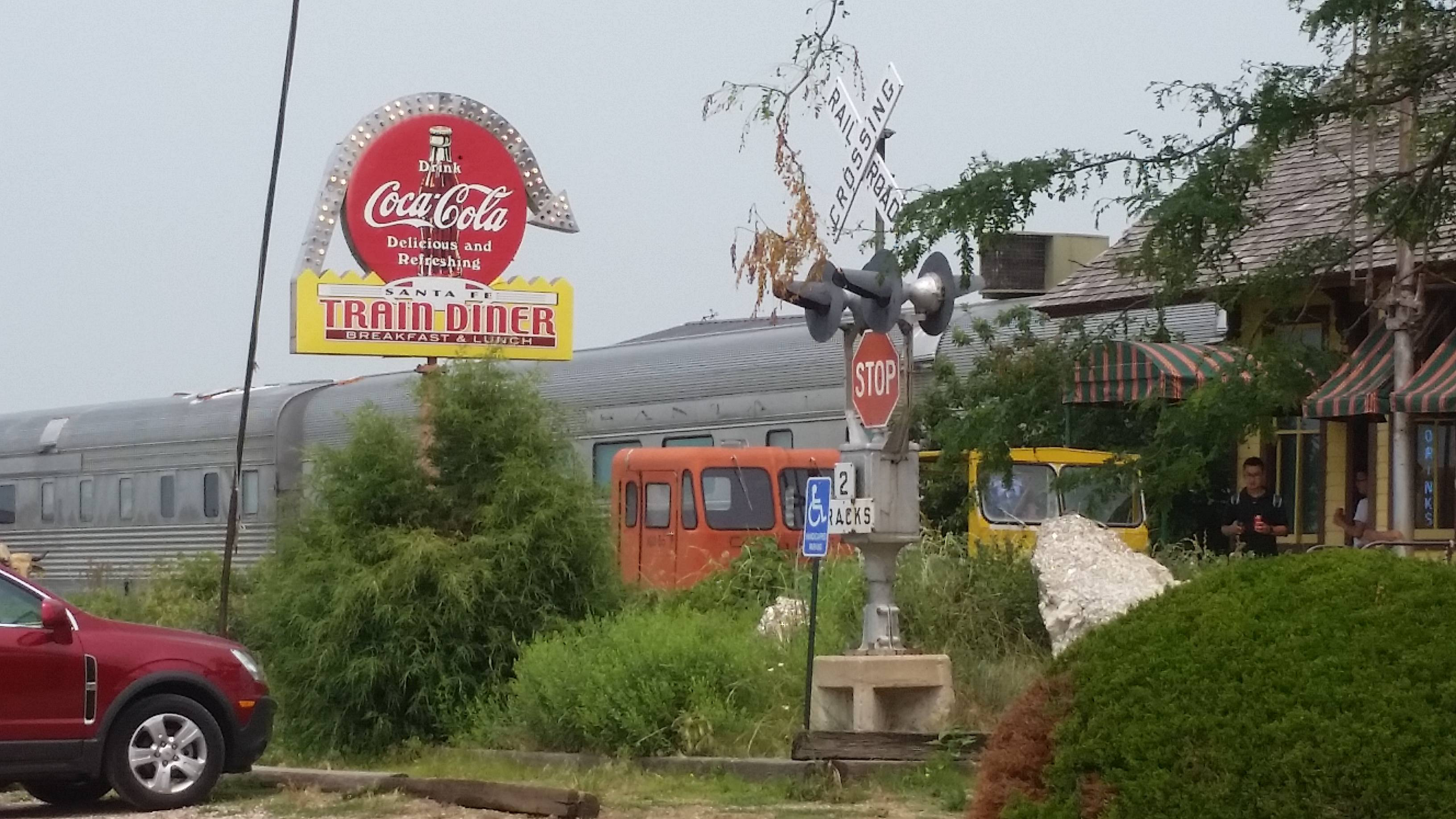 Santa Fe train diner