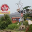 Santa Fe train diner